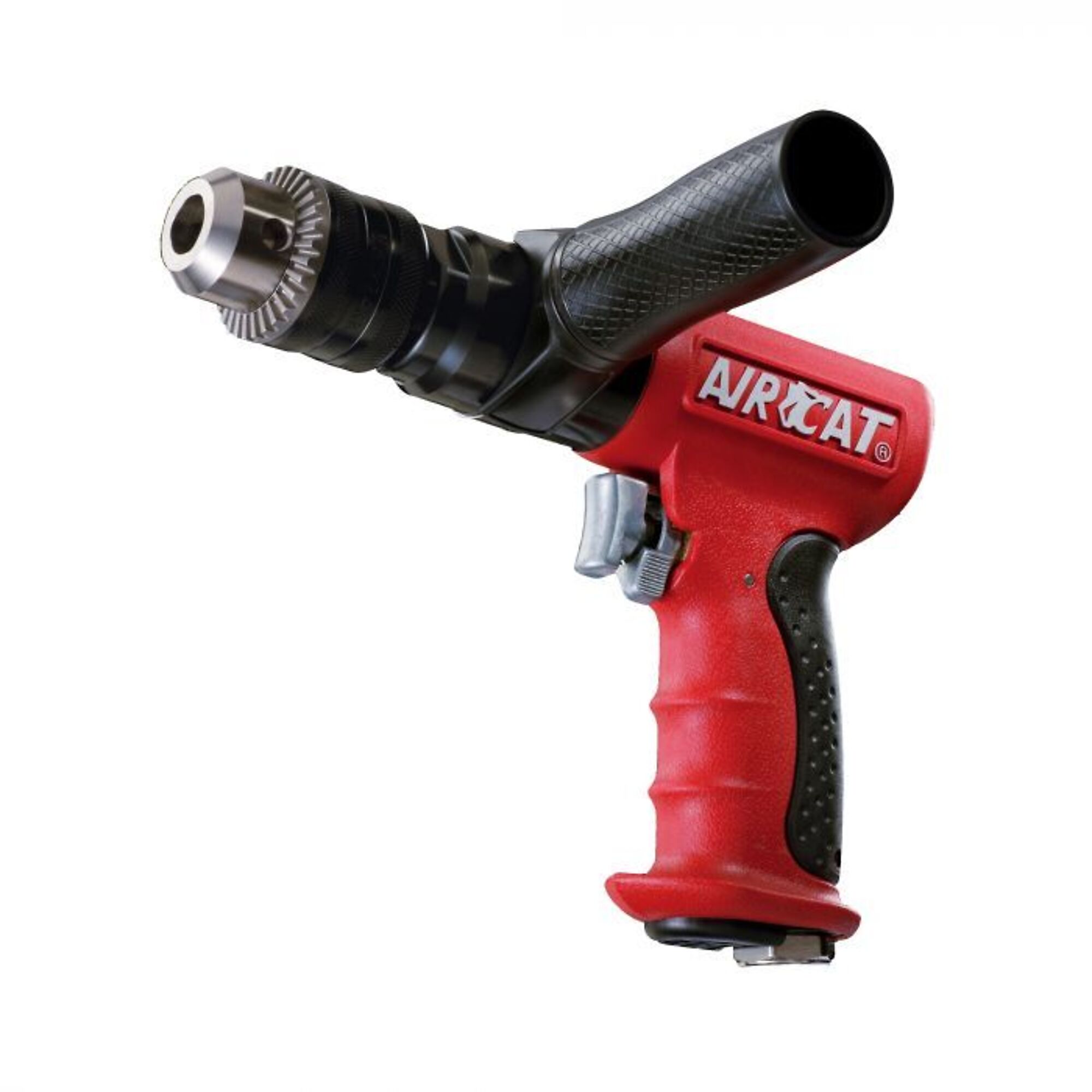 AirCat, .6 HP 1/2in. COMPOSITE REVERSIBLE DRILL, Chuck Size 1/2 in, Tool Length 8 in, Max. RPM 400 Model# 4450